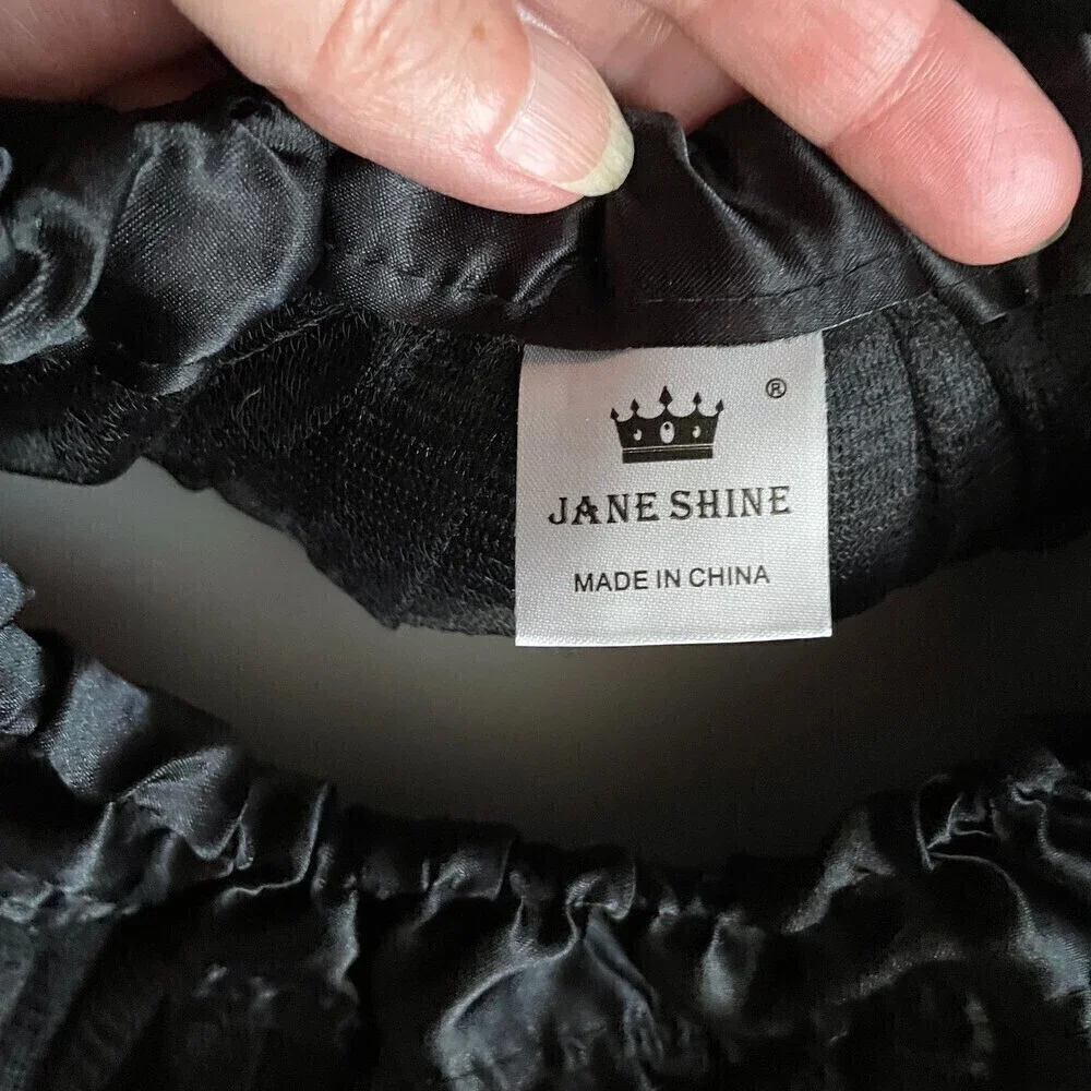❤️ Cat & Jack and Jane Shine Baby Orange and Black Tutu's Size 6-9 Months